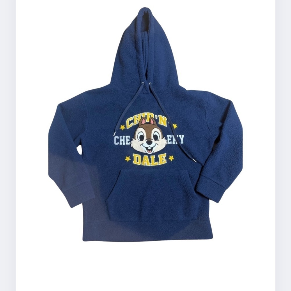 DISNEY CHIP AND DALE, teddy sweater, LARGE